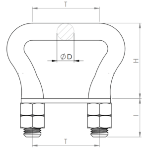 Abraçadeiras para Elevadores de Caçamba (DIN-745)